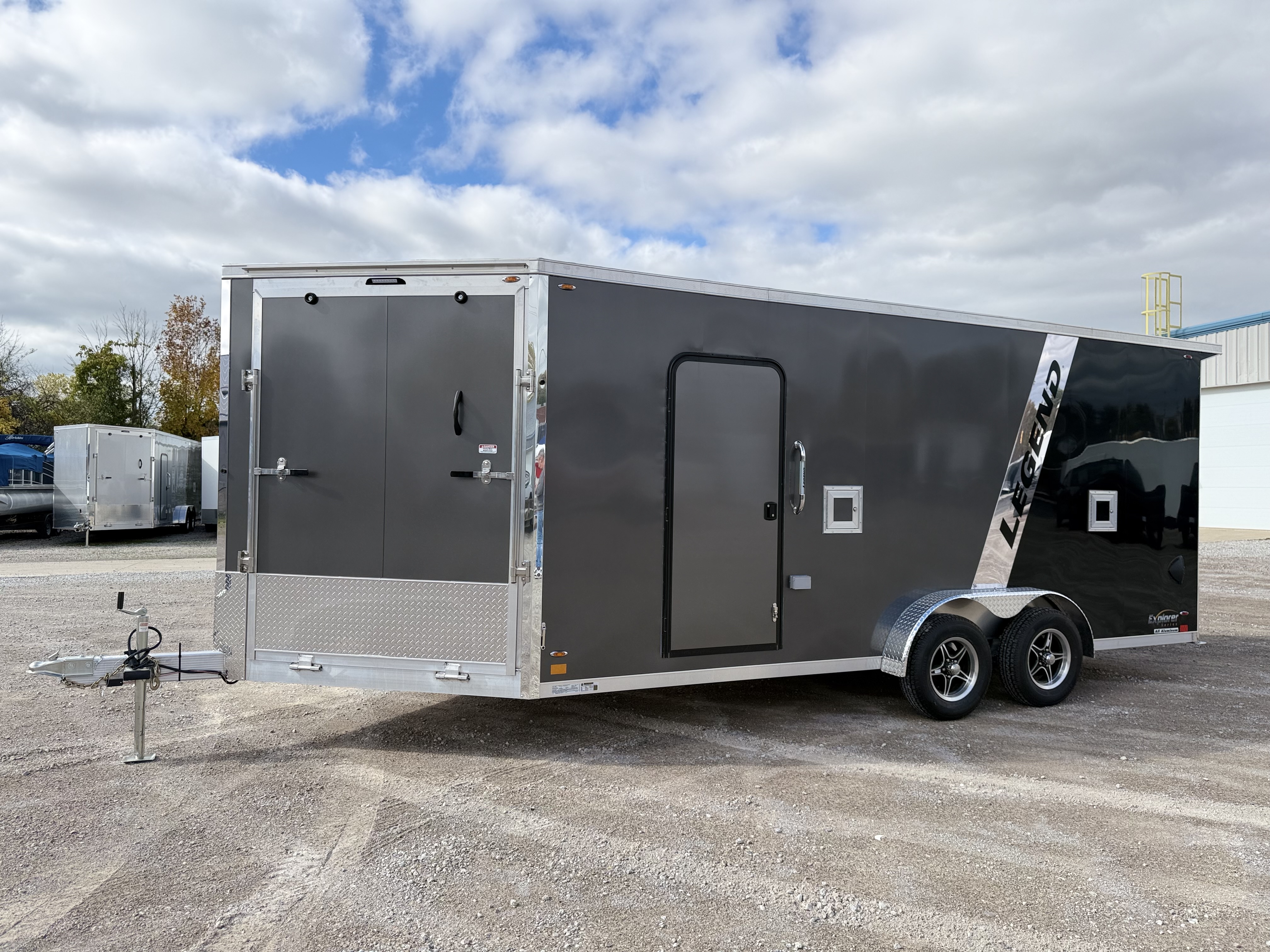 2027 Legend 7.5x23 Explorer Tandem Axle Snowmobile/ATV Trailer Cargo Trailer