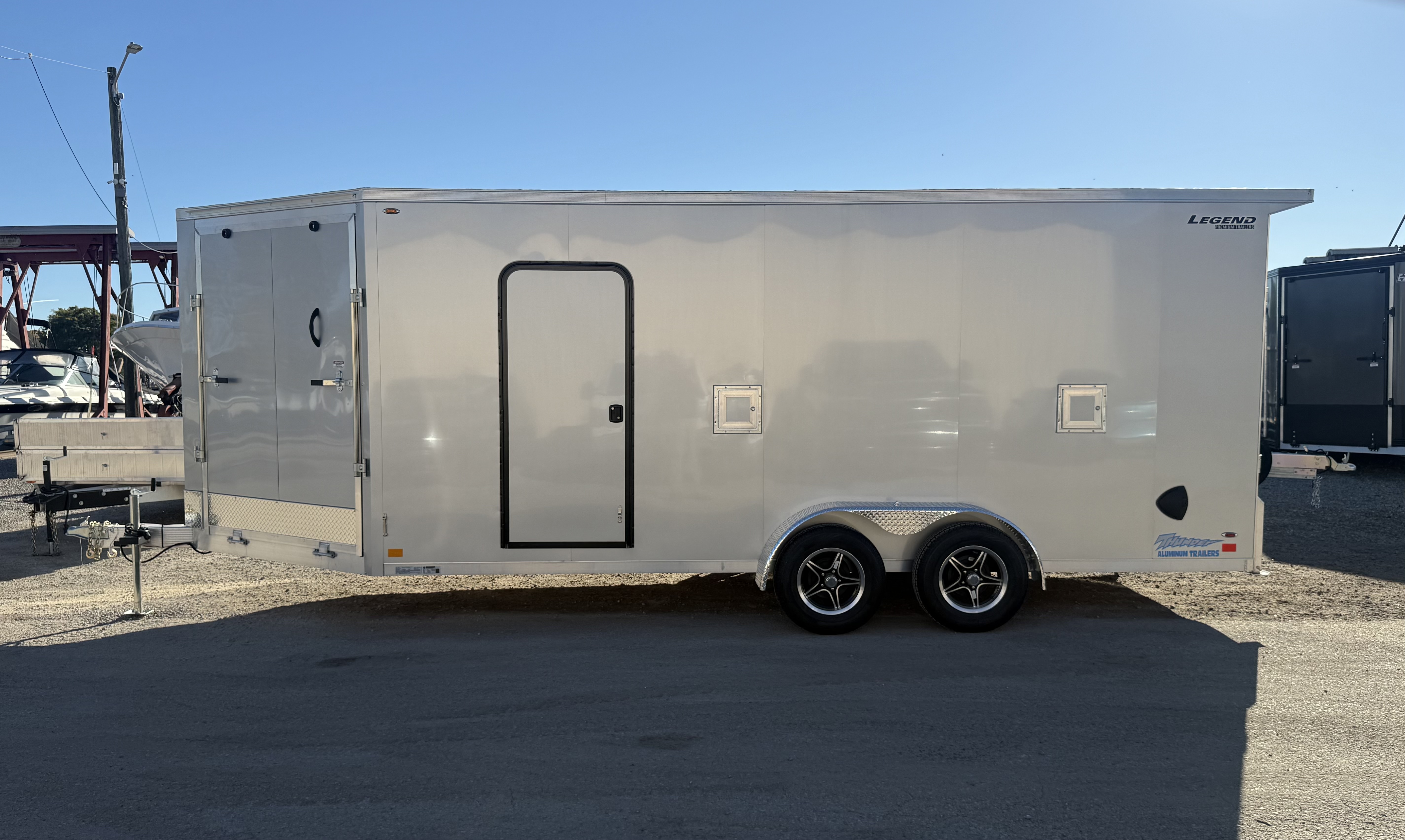 2027 Legend 7x23 Thunder Tandem Axle Snowmobile/ATV Trailer CARGO TRAILER