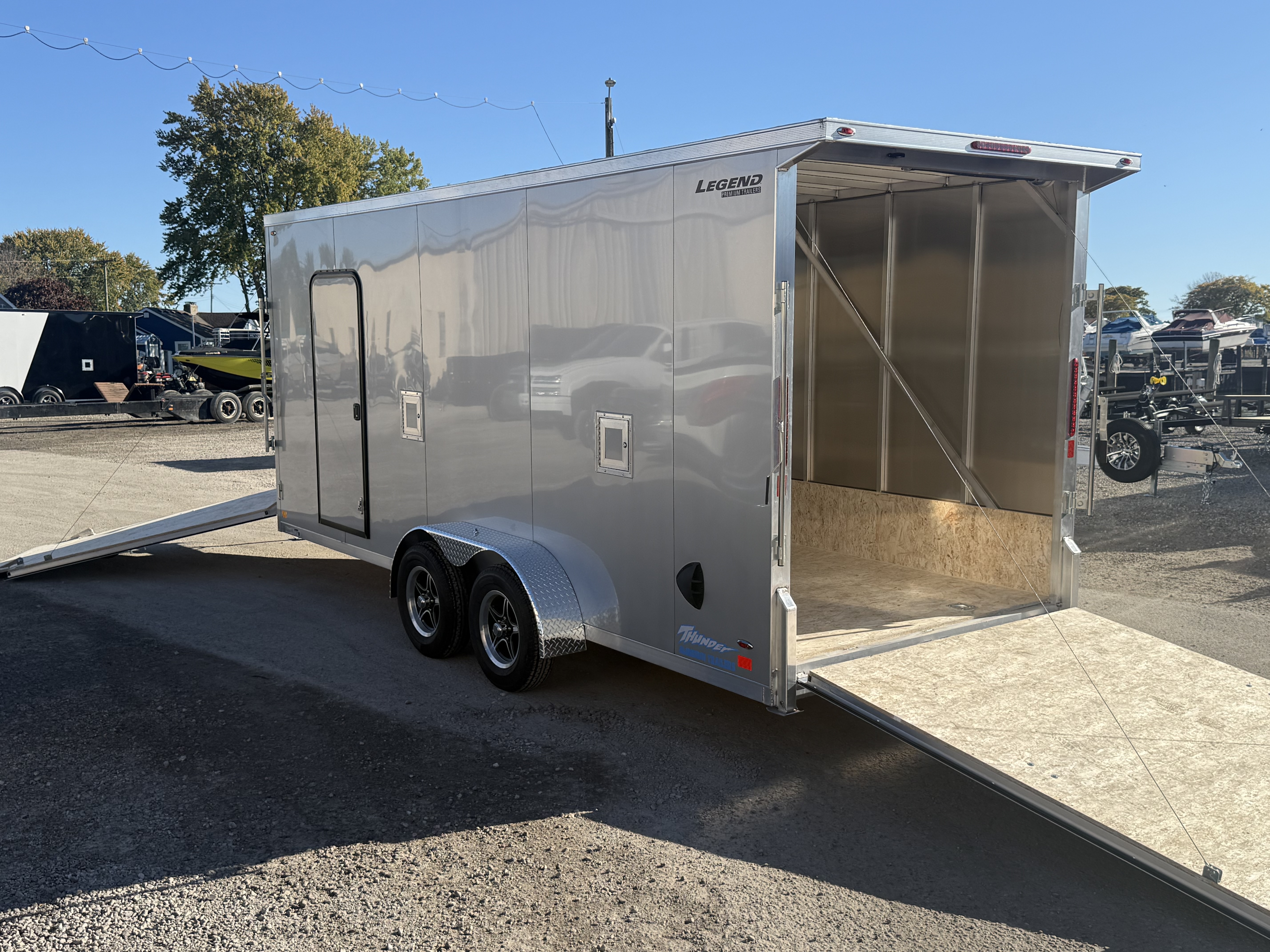 2027 Legend 7x23 Thunder Tandem Axle Snowmobile/ATV Trailer CARGO TRAILER