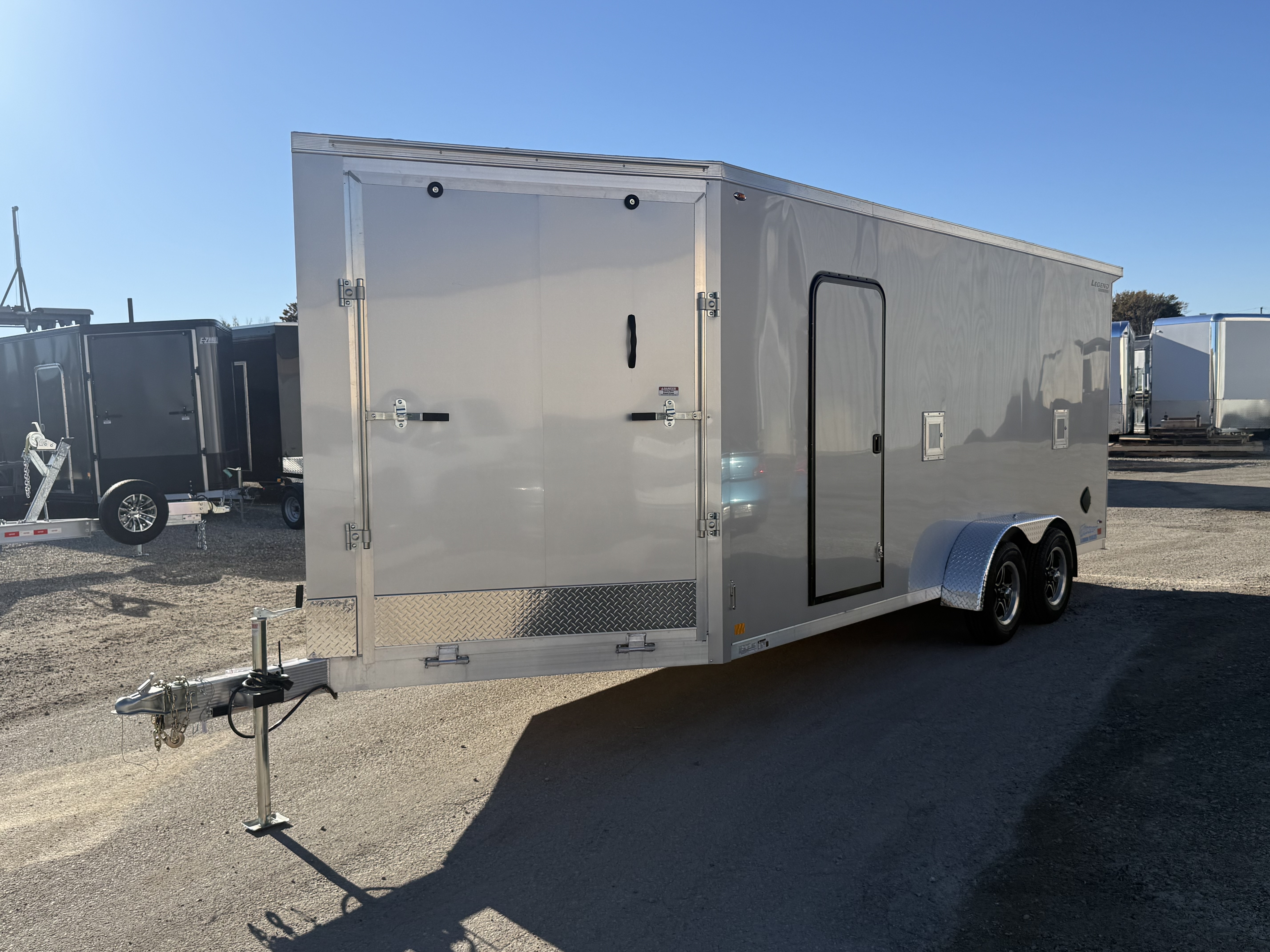 2027 Legend 7x23 Thunder Tandem Axle Snowmobile/ATV Trailer CARGO TRAILER