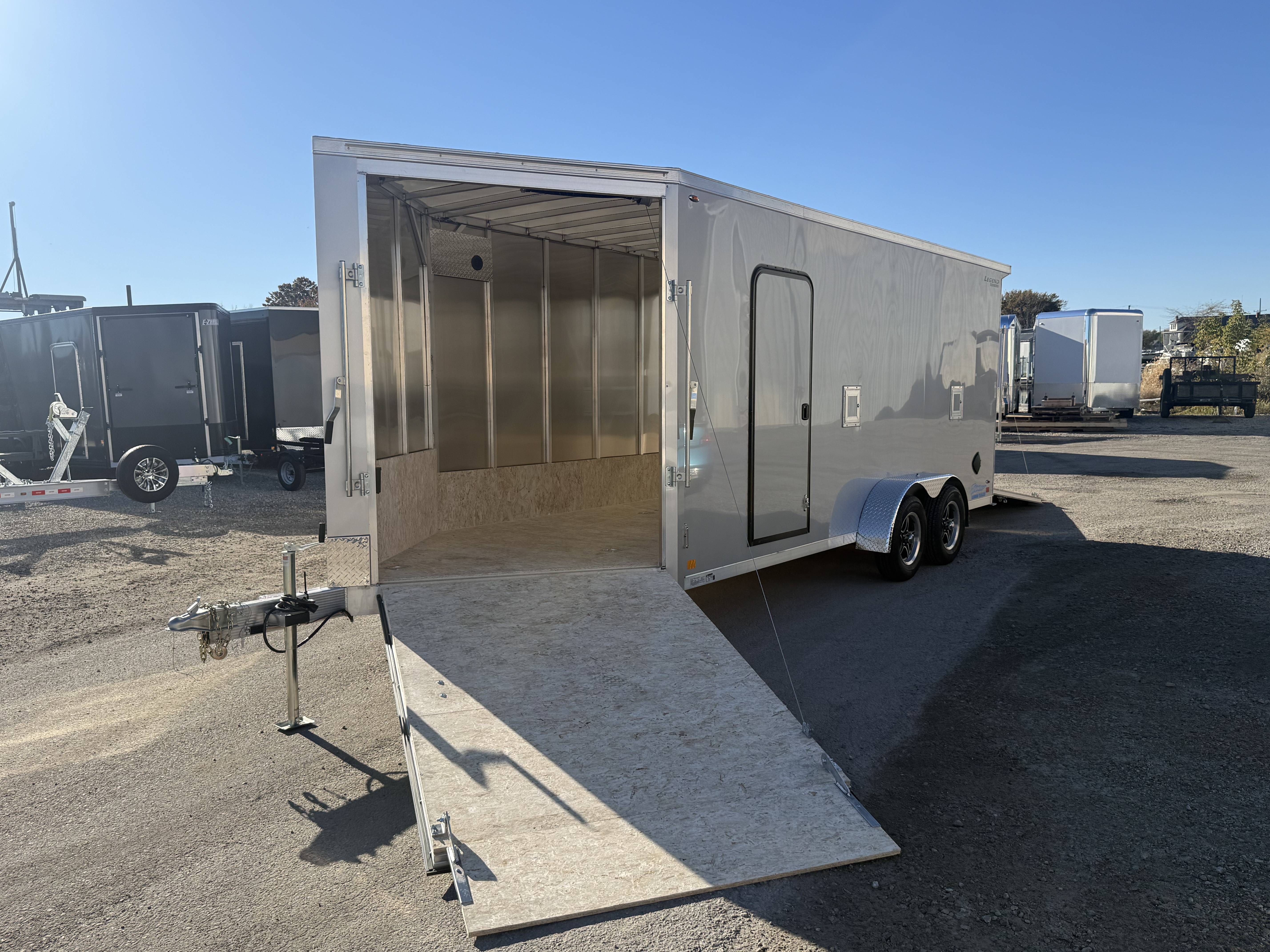 2027 Legend 7x23 Thunder Tandem Axle Snowmobile/ATV Trailer CARGO TRAILER