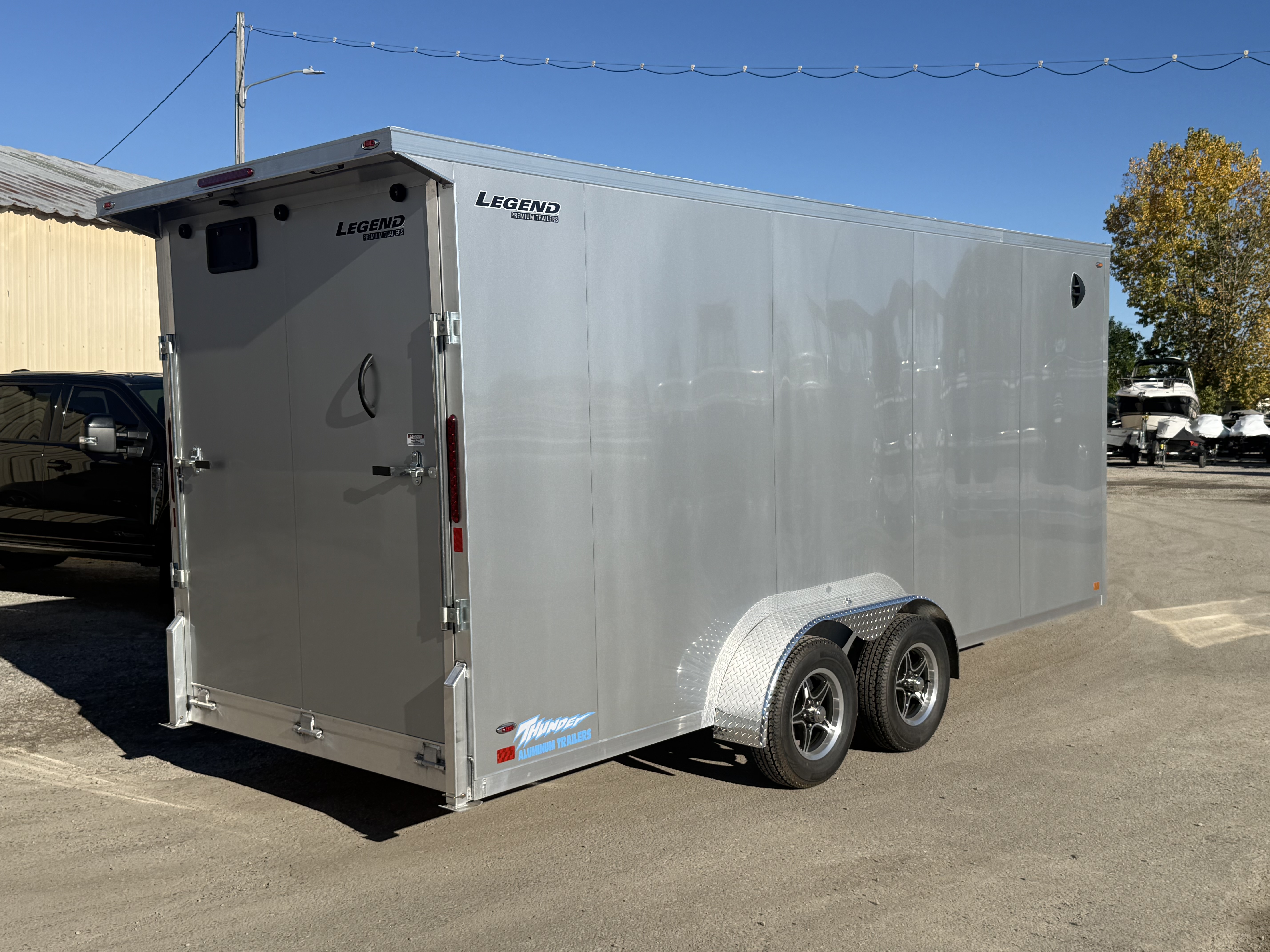 2027 Legend 7x23 Thunder Tandem Axle Snowmobile/ATV Trailer CARGO TRAILER