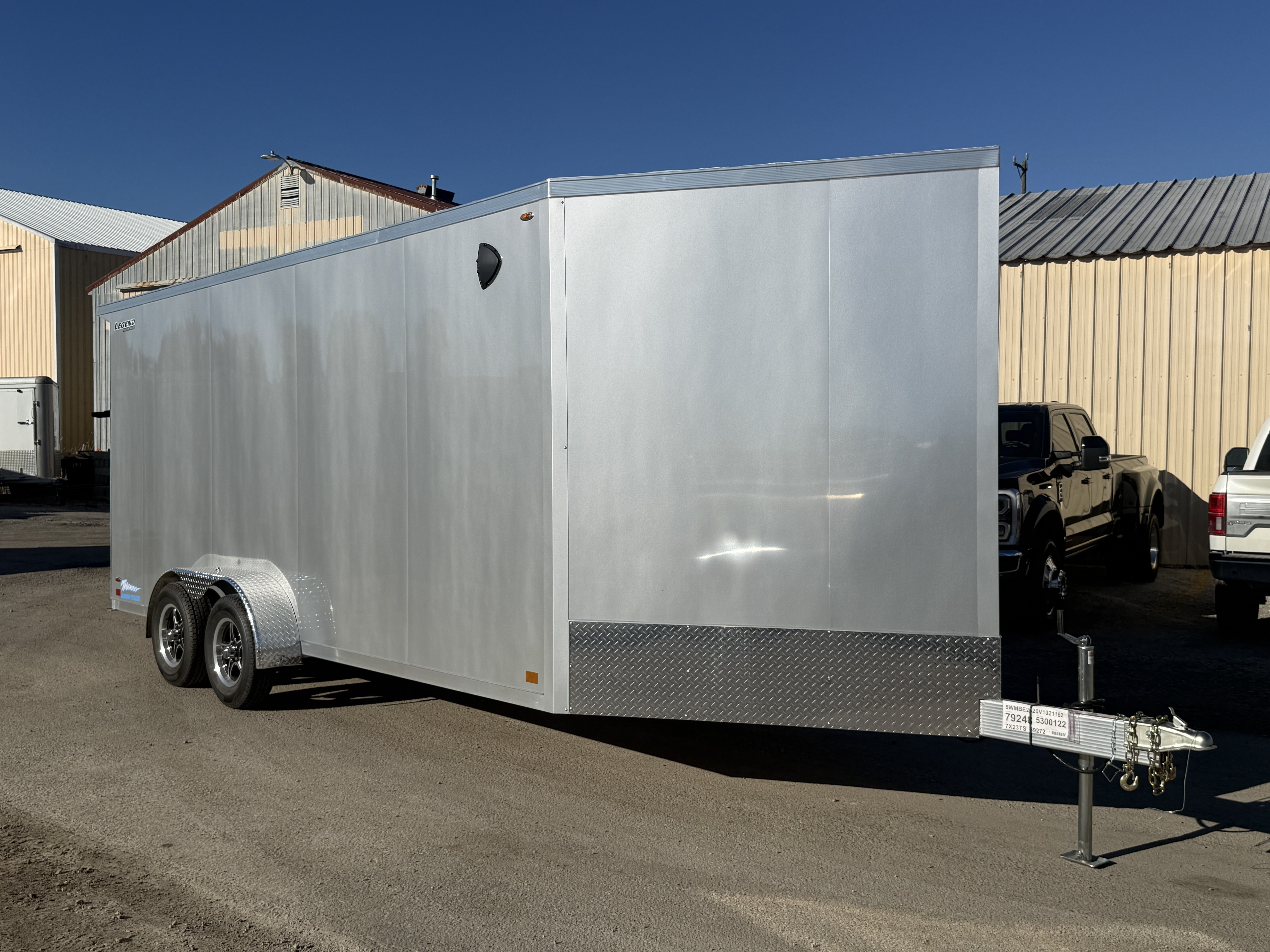 2027 Legend 7x23 Thunder Tandem Axle Snowmobile/ATV Trailer CARGO TRAILER
