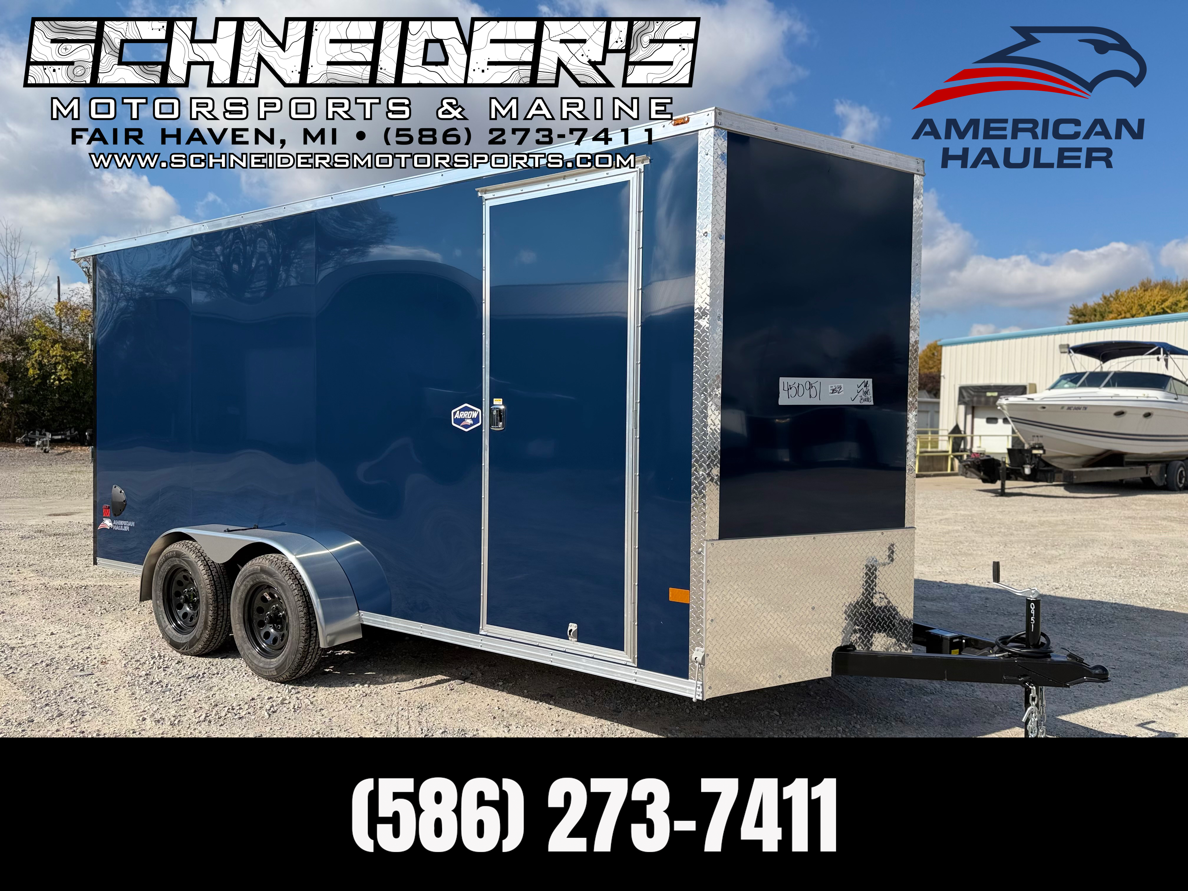 2027 American Hauler Arrow 7x16 Tandem Axle Enclosed Cargo Trailer Cargo Trailer
