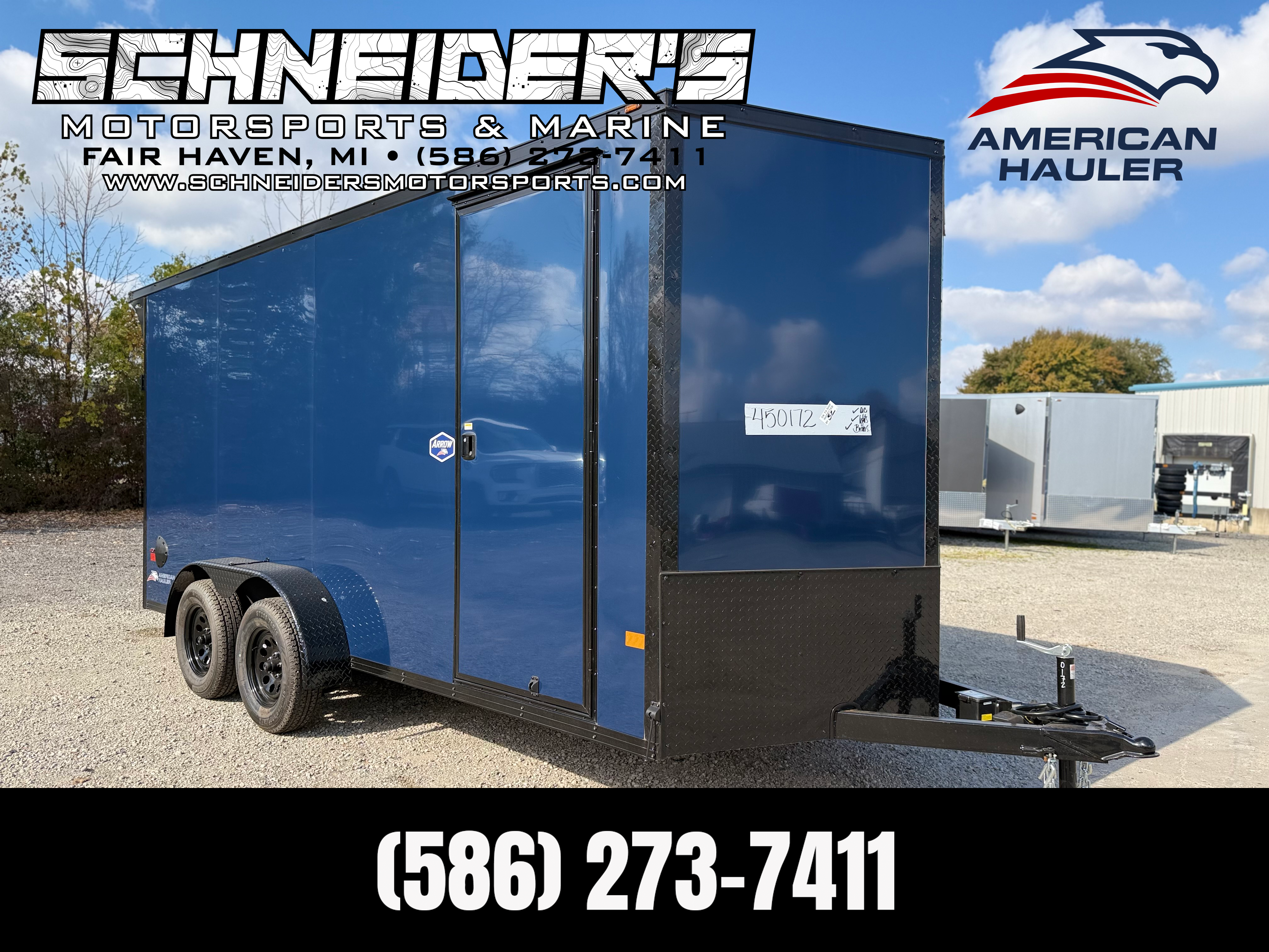 2027 American Hauler Arrow 7x16 Tandem Axle Enclosed Cargo Trailer Cargo Trailer